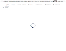Tablet Screenshot of kiwidatascience.com